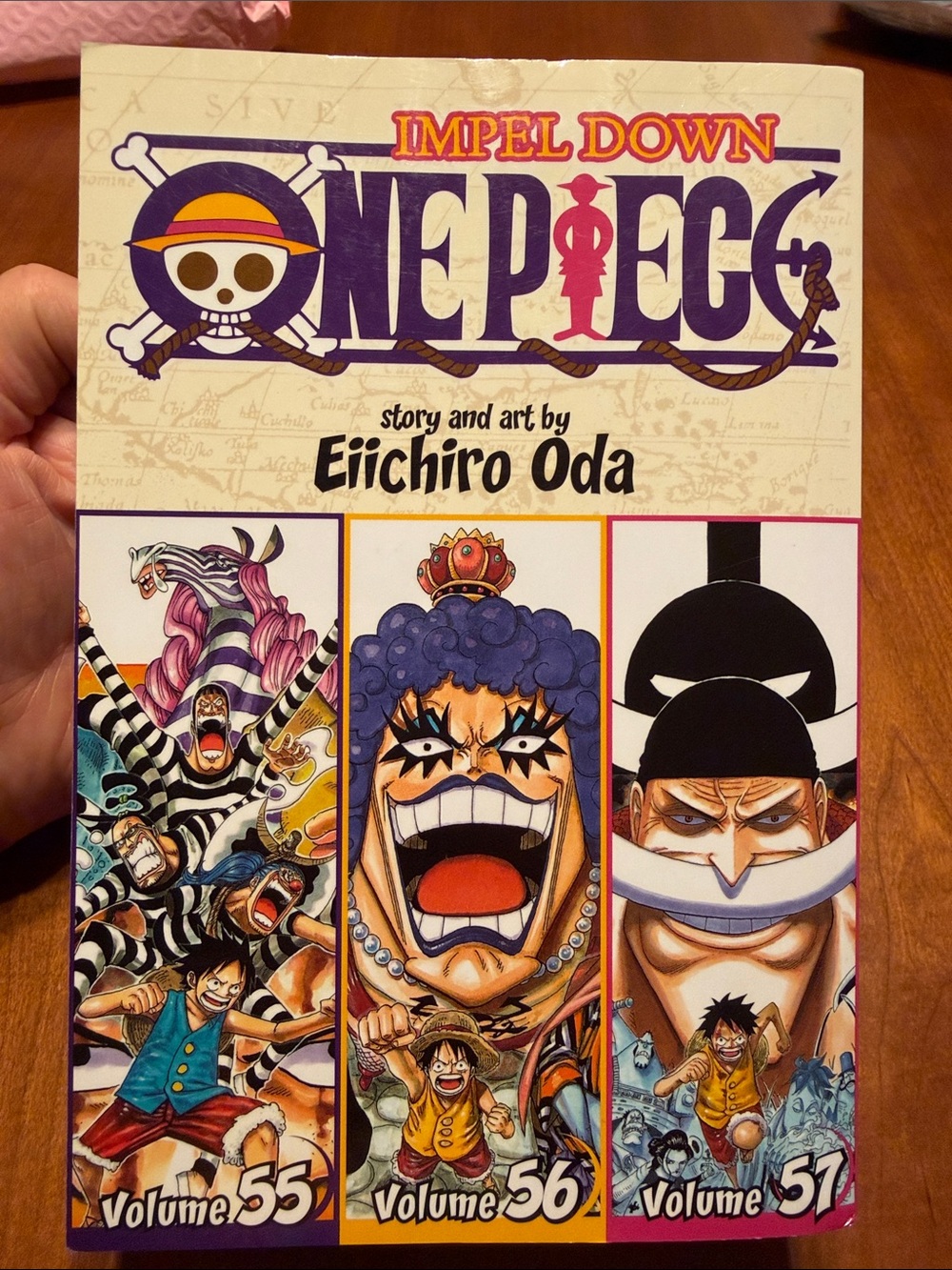 One Piece Impel Down Volumes 55-57 by Eiichiro Oda - Manga